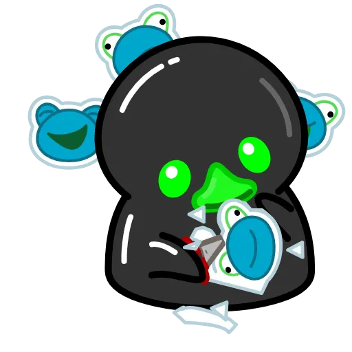 ✂️ Стикер «Toxic Duck Токсичный Утя» для Telegram