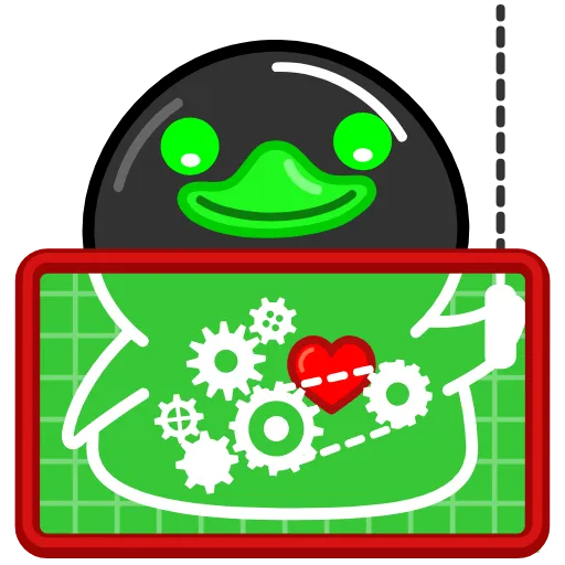 🔧 Стикер «Toxic Duck Токсичный Утя» для Telegram