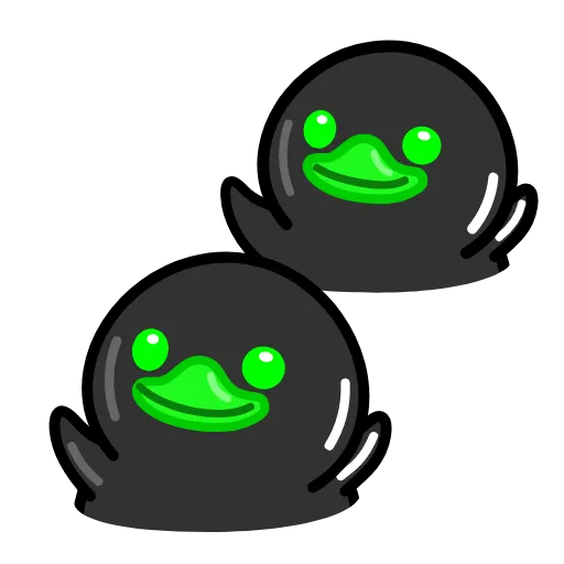 👯‍♀️ Стикер «Toxic Duck Токсичный Утя» для Telegram