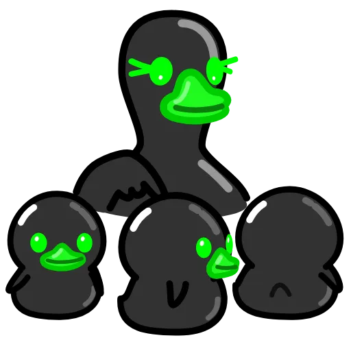 🔁 Стикер «Toxic Duck Токсичный Утя» для Telegram
