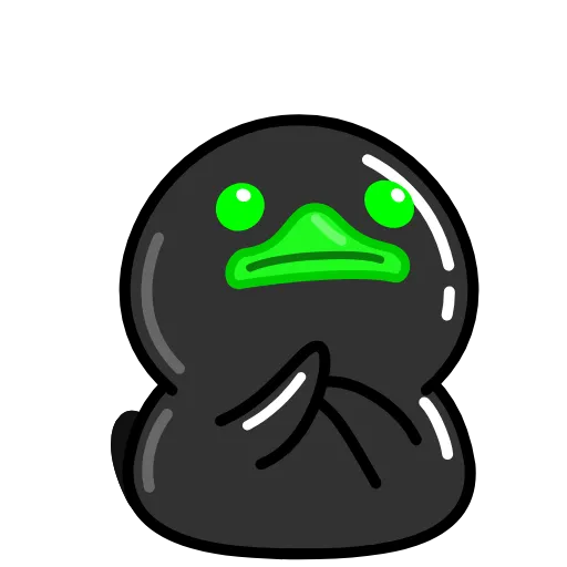 🧐 Стикер «Toxic Duck Токсичный Утя» для Telegram