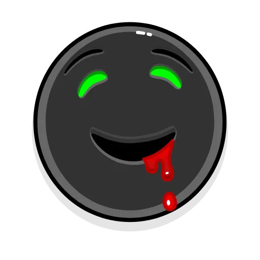 Стикер 45 😐Toxic Emoji