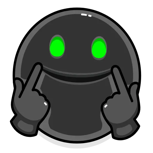 Стикер 32 😐Toxic Emoji