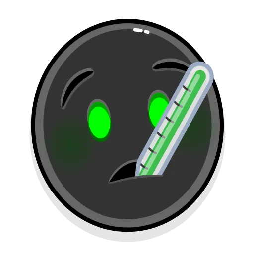 Стикер 20 😐Toxic Emoji