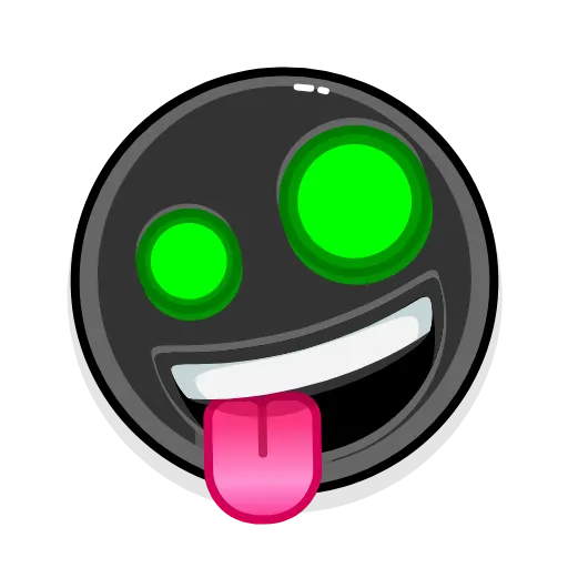 Стикер 15 😐Toxic Emoji