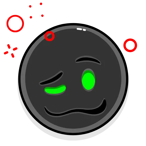 Стикер 30 😐Toxic Emoji