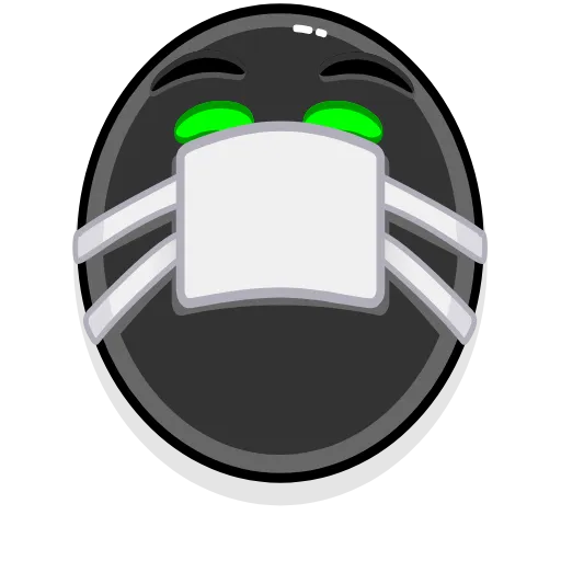 Стикер 10 😐Toxic Emoji