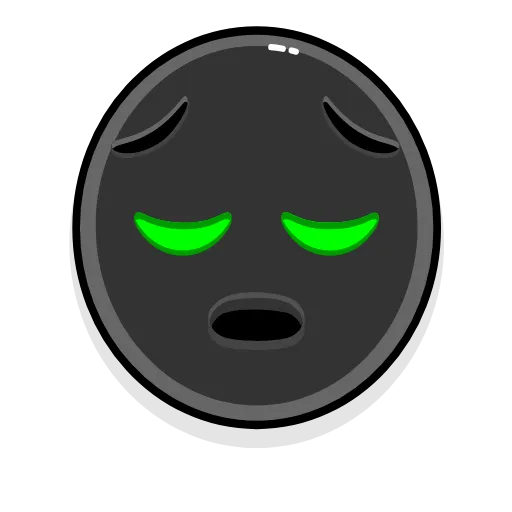 Стикер 17 😐Toxic Emoji