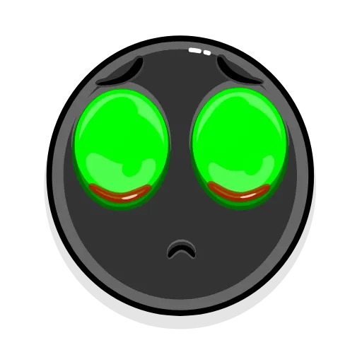Стикер 21 😐Toxic Emoji