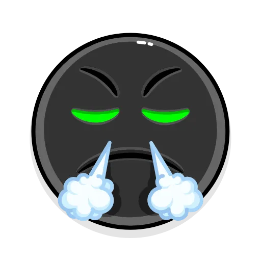 Стикер 40 😐Toxic Emoji