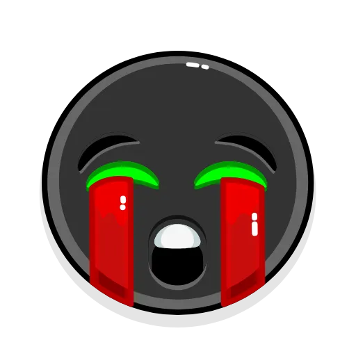 Стикер 5 😐Toxic Emoji