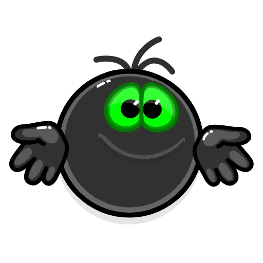 🤷 Стикер «Toxic koloboks» для Telegram
