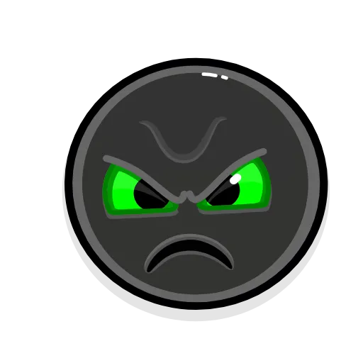 😠 Стикер «Toxic koloboks» для Telegram