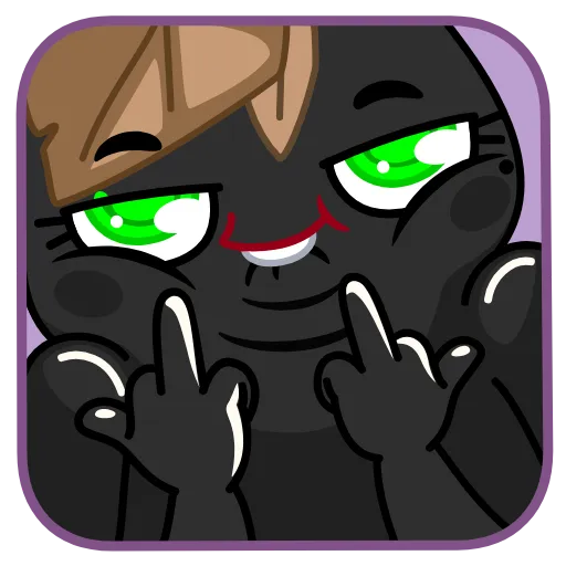 😏 Стикер «Toxic Mandrake» для Telegram