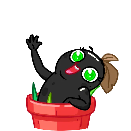 🖐 Стикер «Toxic Mandrake» для Telegram