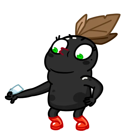😲 Стикер «Toxic Mandrake» для Telegram