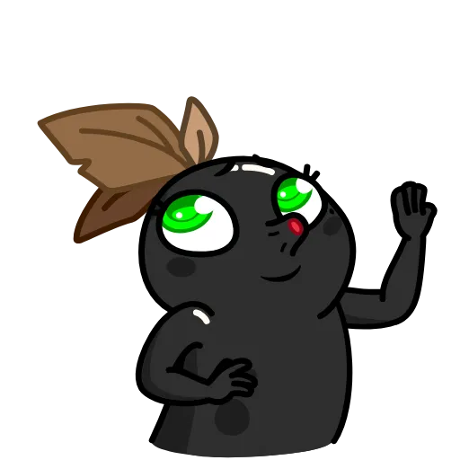 😂 Стикер «Toxic Mandrake» для Telegram
