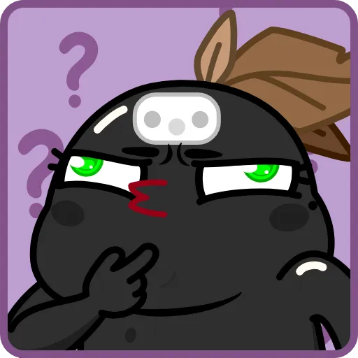 🤔 Стикер «Toxic Mandrake» для Telegram