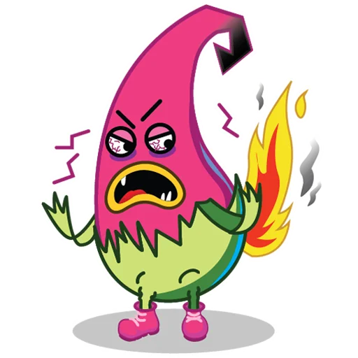 😡 Стикер «toxic_pepper» для Telegram