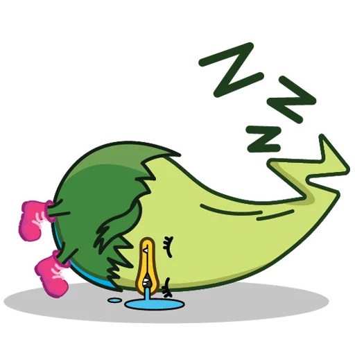 😴 Стикер «toxic_pepper» для Telegram