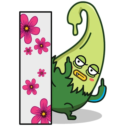 🖕 Стикер «toxic_pepper» для Telegram