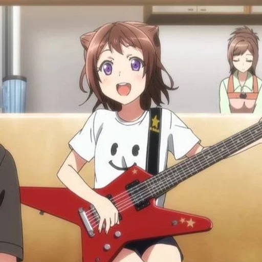 🎸 Стикер «Kasumi Toyama» для Telegram