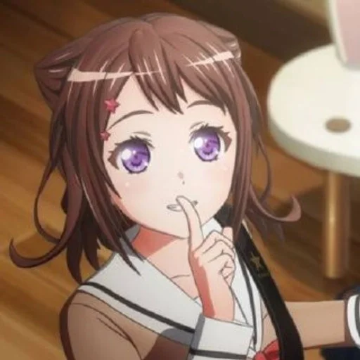 🤫 Стикер «Kasumi Toyama» для Telegram