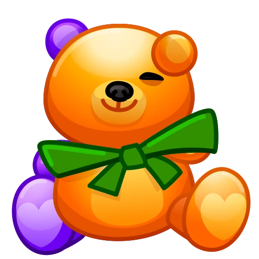 Стикерпак Toy Bear для Telegram