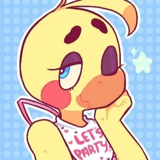 🌟 Стикер «Toy Chica /FNAF» для Telegram