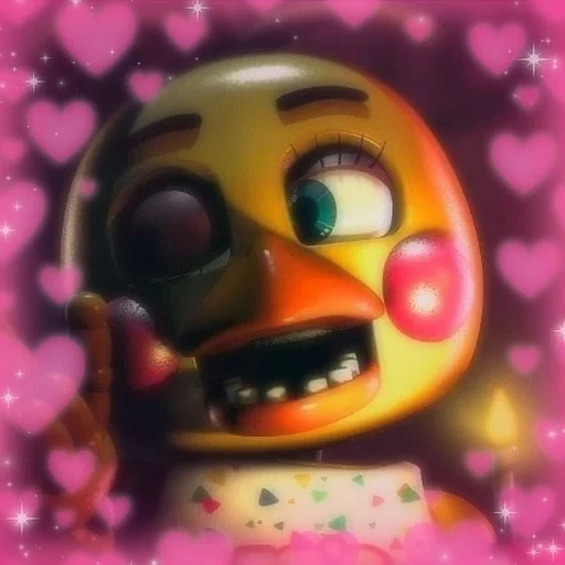 Стикерпак Toy Chica /FNAF для Telegram