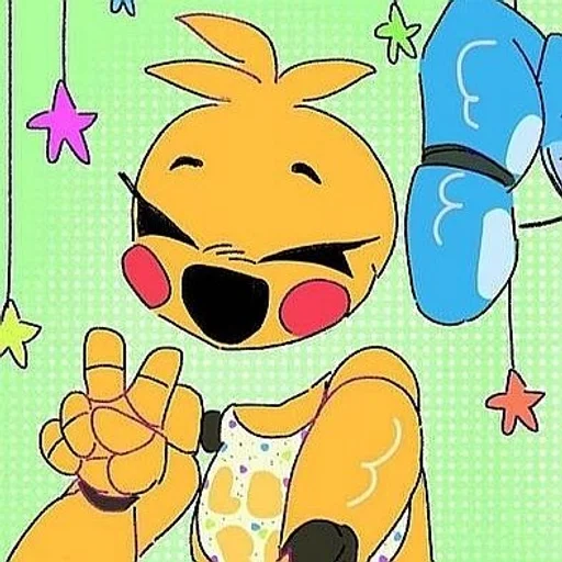 🌟 Стикер «Toy Chica /FNAF» для Telegram