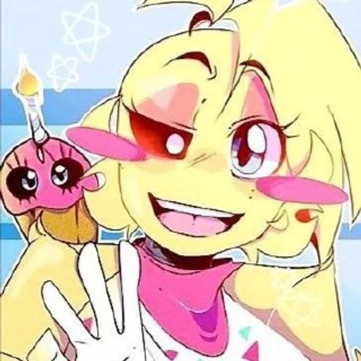 🌟 Стикер «Toy Chica /FNAF» для Telegram