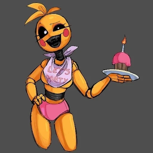 🌟 Стикер «Toy Chica /FNAF» для Telegram