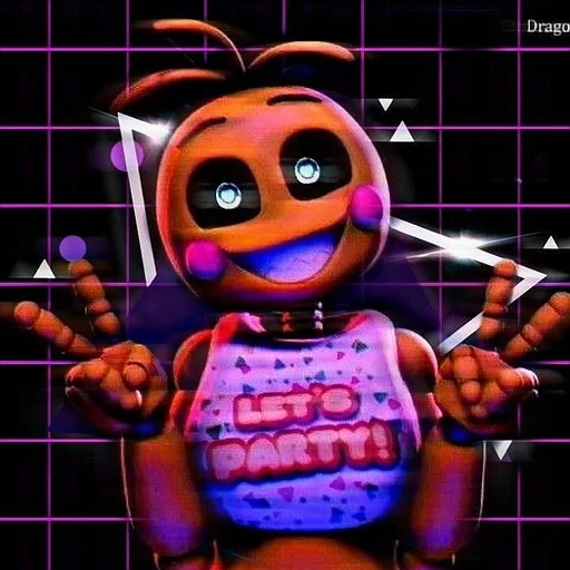 🌟 Стикер «Toy Chica /FNAF» для Telegram