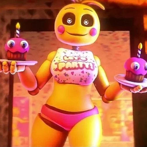 🌟 Стикер «Toy Chica /FNAF» для Telegram