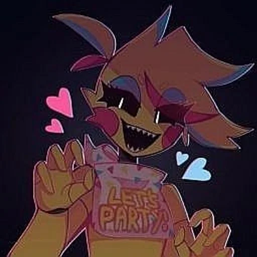 🌟 Стикер «Toy Chica /FNAF» для Telegram