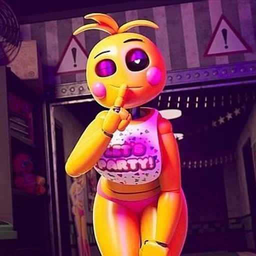 🌟 Стикер «Toy Chica /FNAF» для Telegram