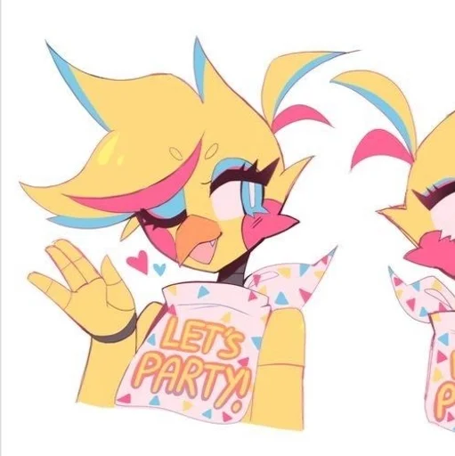 🌟 Стикер «Toy Chica /FNAF» для Telegram