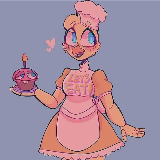 🌟 Стикер «Toy Chica /FNAF» для Telegram