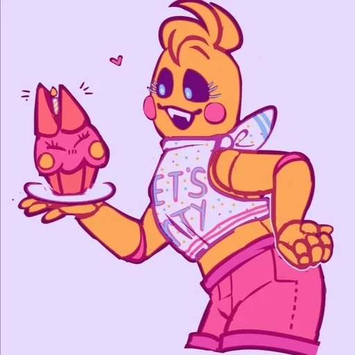 🌟 Стикер «Toy Chica /FNAF» для Telegram