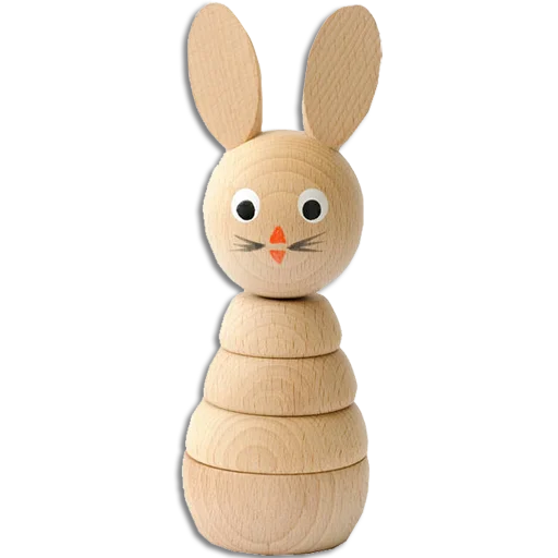 🐰 Стикер «Wooden Toys» для Telegram
