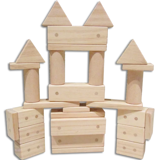 🏘 Стикер «Wooden Toys» для Telegram
