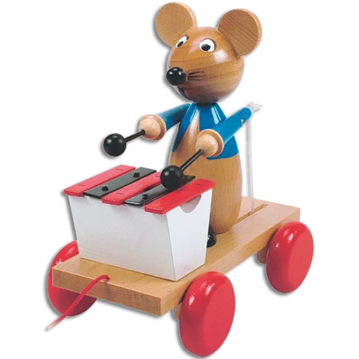 🐭 Стикер «Wooden Toys» для Telegram