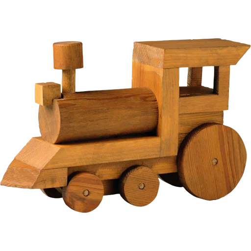 🚂 Стикер «Wooden Toys» для Telegram