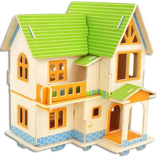 🏘 Стикер «Wooden Toys» для Telegram