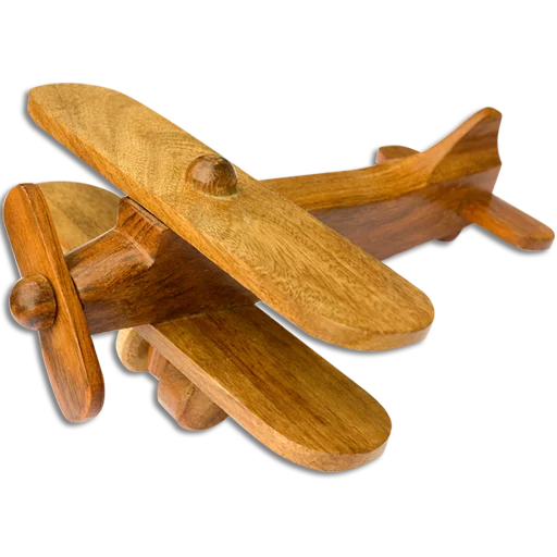 🛩 Стикер «Wooden Toys» для Telegram