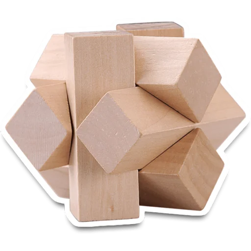 🪵 Стикер «Wooden Toys» для Telegram