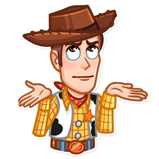 🤷‍♂️ Стикер «Toy Story» для Telegram