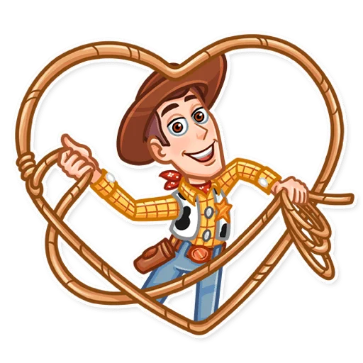 ❤️ Стикер «Toy Story» для Telegram