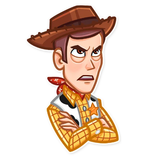 😠 Стикер «Toy Story» для Telegram